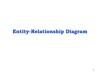 Entity-Relationship Diagram