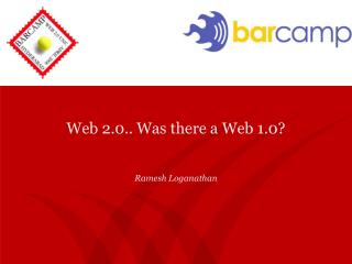 Web 2.0.. Was there a Web 1.0?