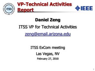 VP-Technical Activities Report