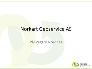 Norkart Geoservice AS