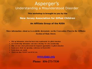 Asperger’s Understanding a Misunderstood Disorder