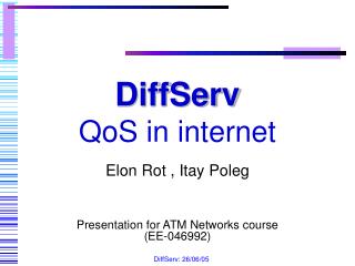 DiffServ QoS in internet