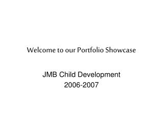 Welcome to our Portfolio Showcase