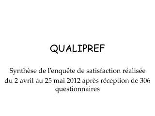 QUALIPREF