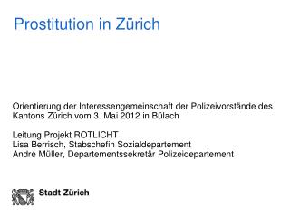 Prostitution in Zürich