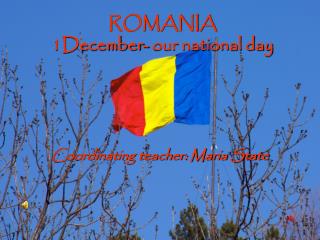 ROMANIA 1December- our national day