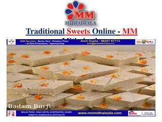 Traditional Sweets Online - MM Mithaiwala