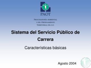 Sistema del Servicio Público de Carrera