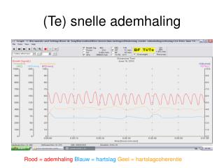 (Te) snelle ademhaling