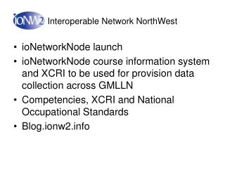 Interoperable Network NorthWest