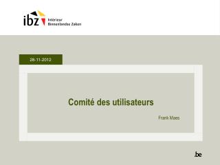 Comité des utilisateurs