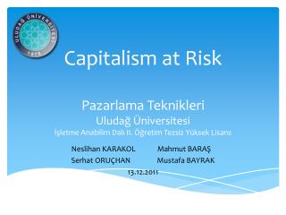 Neslihan KARAKOL	Mahmut BARAŞ	 Serhat ORUÇHAN	Mustafa BAYRAK 13.12.2011