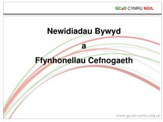 Newidiadau Bywyd a Ffynhonellau Cefnogaeth