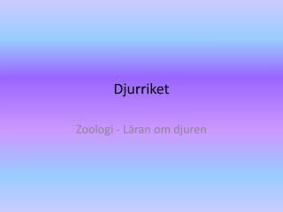 Djurriket