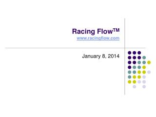 Racing Flow TM racingflow