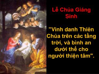 Lễ Chúa Giáng Sinh