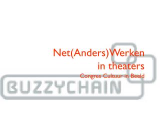 Net(Anders)Werken in theaters Congres Cultuur in Beeld