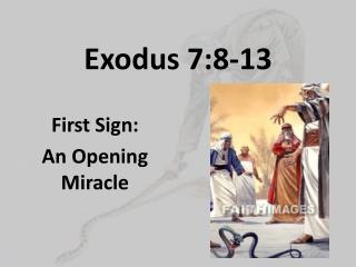 Exodus 7:8-13