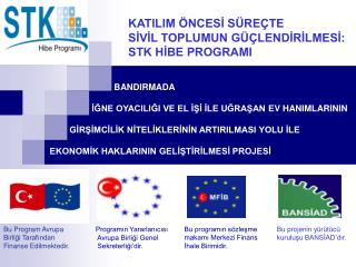 Bu Program Avrupa Birliği Tarafından Finanse Edilmektedir.