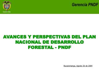 Gerencia PNDF