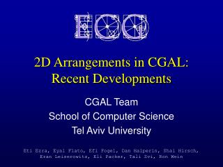 2D Arrangements in CGAL: Recent Developments