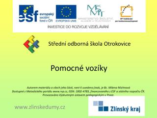 Pomocné vozíky