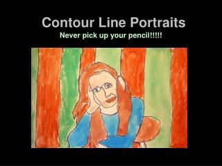 Contour Line Portraits
