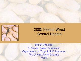 2005 Peanut Weed Control Update