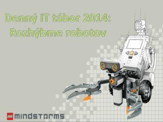 Denný IT tábor 2014: Rozhýbme robotov