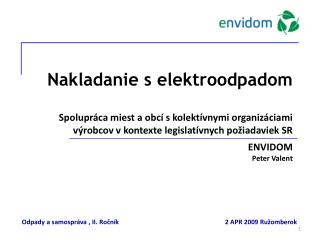 Nakladanie s elektroodpadom