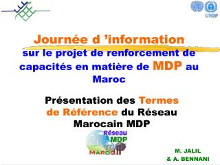 Journée d ’information sur le projet de renforcement de capacités en matière de MDP au Maroc