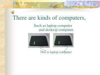 There are kinds of computers,
