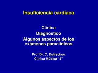 Insuficiencia cardíaca