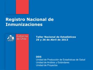 Registro Nacional de Inmunizaciones