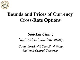 Bounds and Prices of Currency Cross-Rate Options