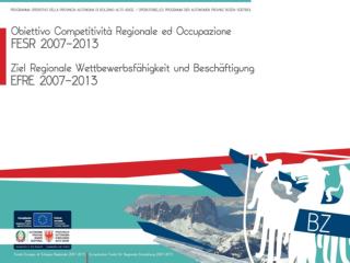 Programma operativo Competitività regionale ed occupazione 	 CRO