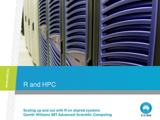 R and HPC