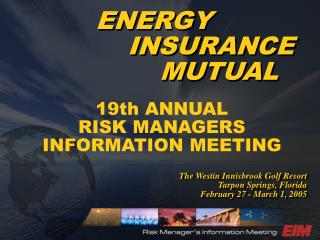 ENERGY 	INSURANCE 		MUTUAL