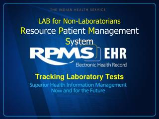 Tracking Laboratory Tests