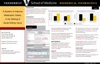 A System to Improve Medication Safety in the Setting of Acute Kidney Injury