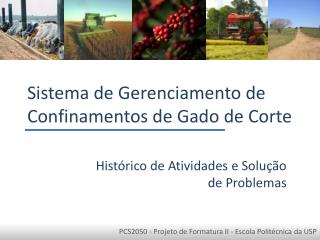 Sistema de Gerenciamento de Confinamentos de Gado de Corte