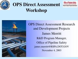 OPS Direct Assessment Workshop