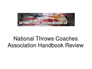 National Throws Coaches Association Handbook Review