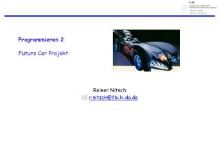 Programmieren 2 Future Car Projekt