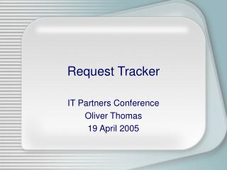 Request Tracker