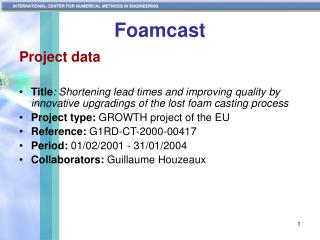 Foamcast