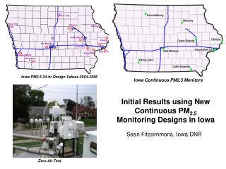 Iowa PM2.5 24-hr Design Values 2004-2006