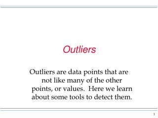 Outliers