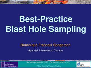 Best-Practice Blast Hole Sampling