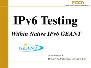 IPv6 Testing
